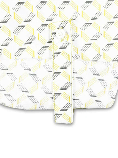 Funky’s Printed Rage YELLOW Lift Shirt-10232