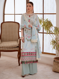 Mahnur Shanaya Lawn Embroidered Unstitched 3-Piece Suit-SN-02