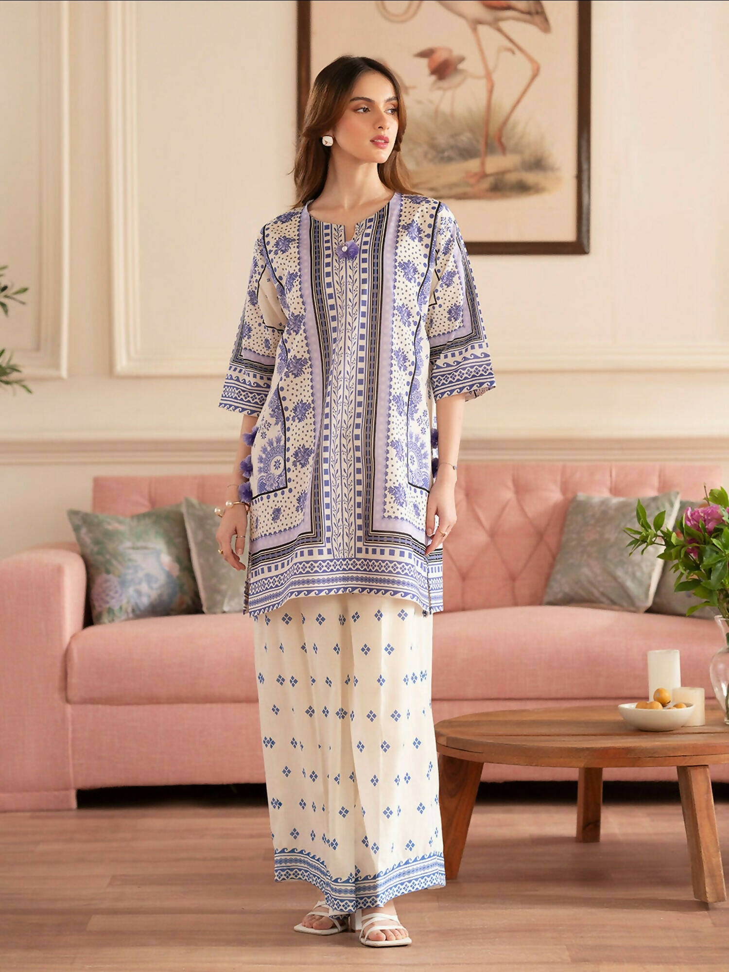 Mahnur Noir Lawn'26 Printed Unstitched 2-Piece Suit-N-10