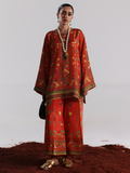 Binilyas Silk Digital Printed Co-Ord Set-30084