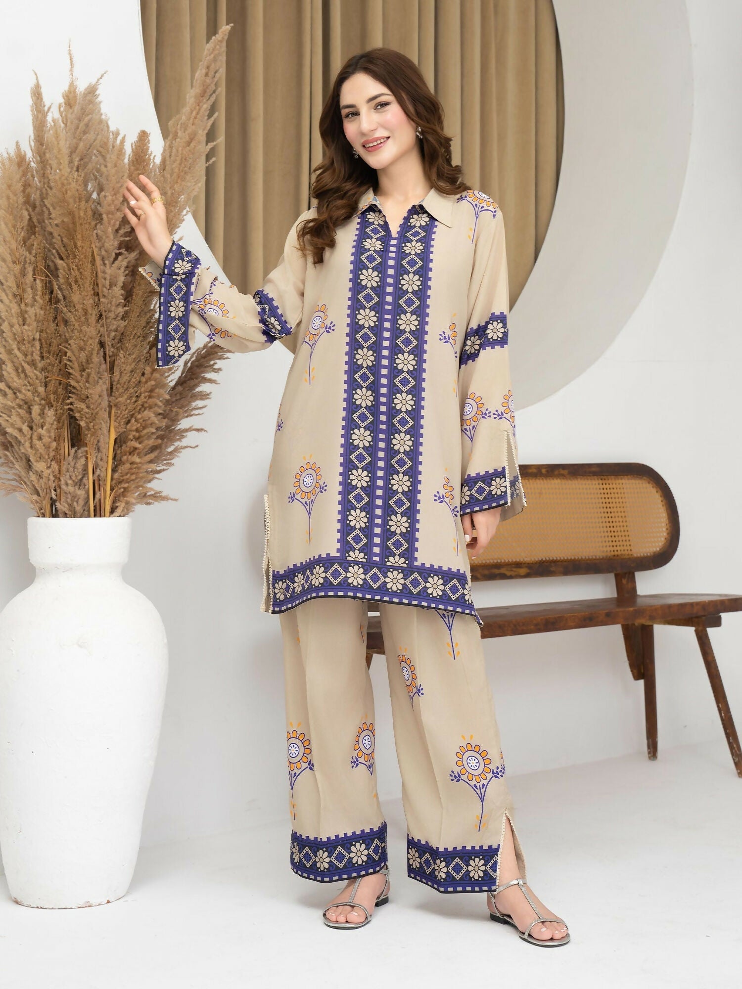 Panache Apparel Florise Lawn Printed Co-Ord Set-Zyric