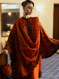 Hussain Rehar Basic Not Basic V Raw Silk Embellished Stitched 3-Piece Suit-Sheryl