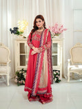 Farooq Hameed Studio Wedding Festive'25 Net Embroidered Stitched 3-Piece Suit-Seriya