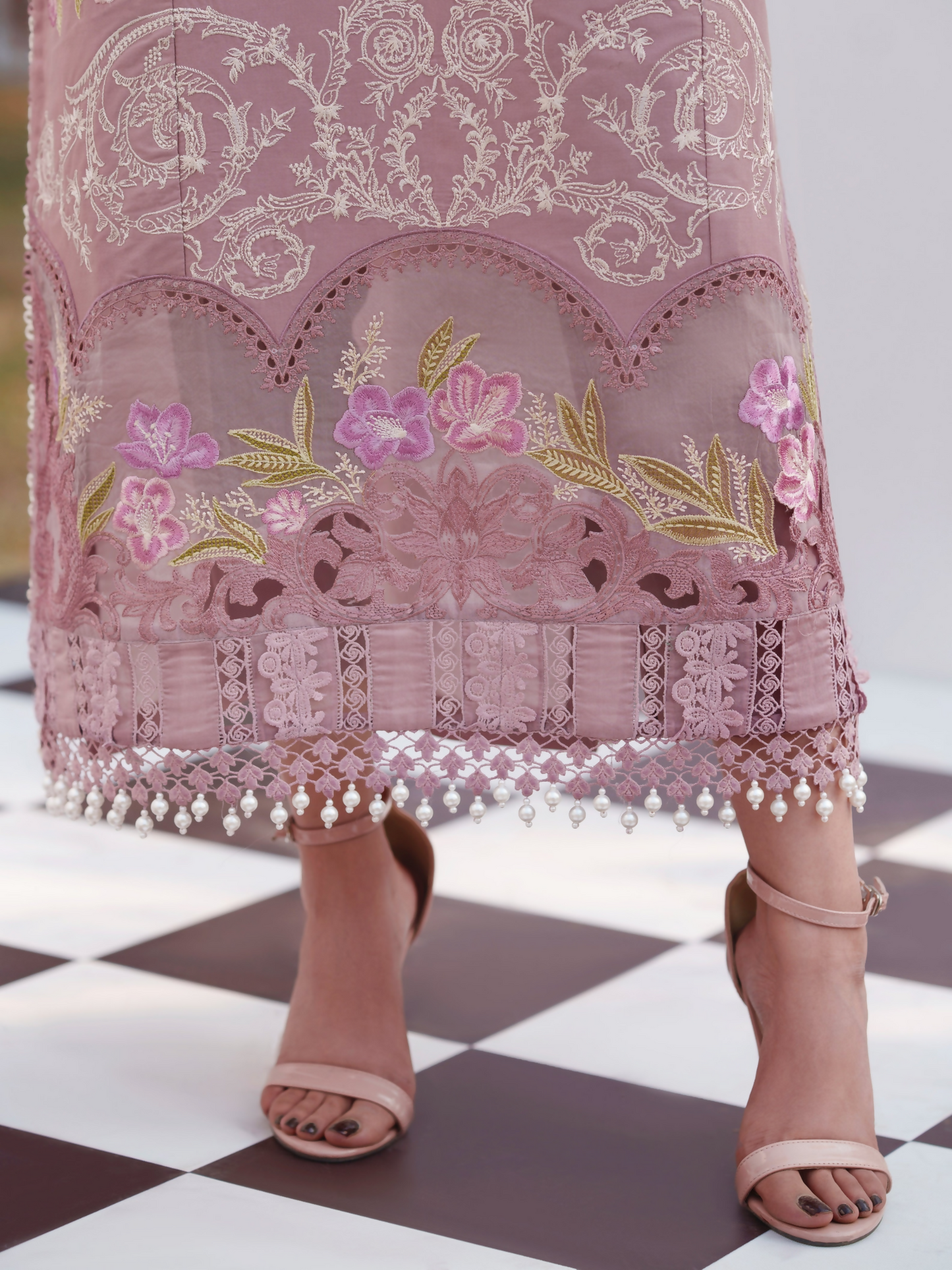 Parishay Summer Queen Lawn Embroidered Unstitched 3-Piece Suit-SQ-02