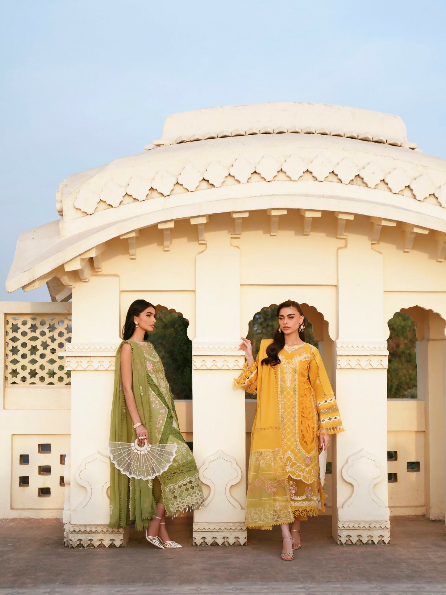 Parishay Shangrila Lawn Embroidered Unstitched 3-Piece Suit-SLA-05