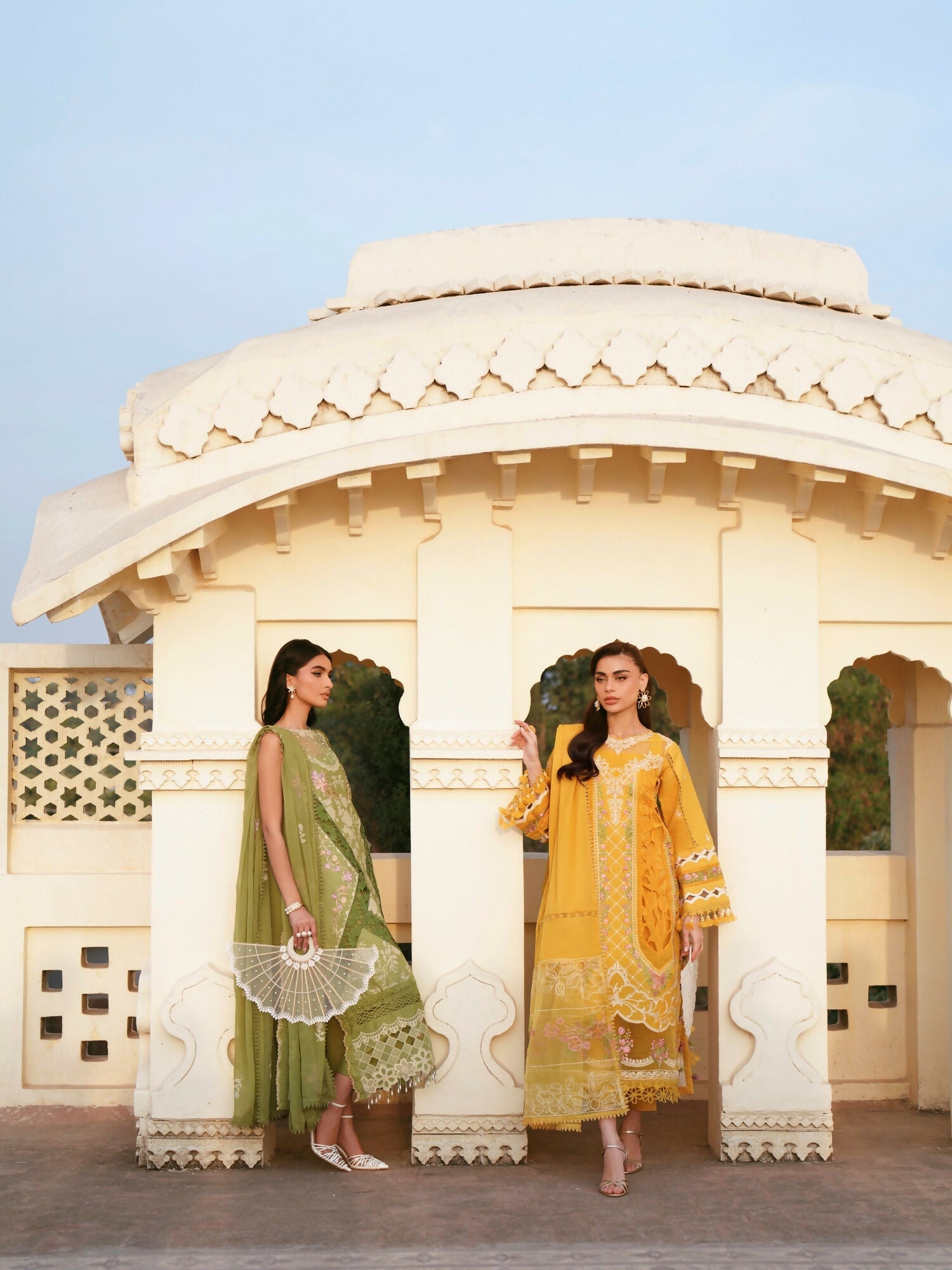 Parishay Shangrila Lawn Embroidered Unstitched 3-Piece Suit-SLA-05