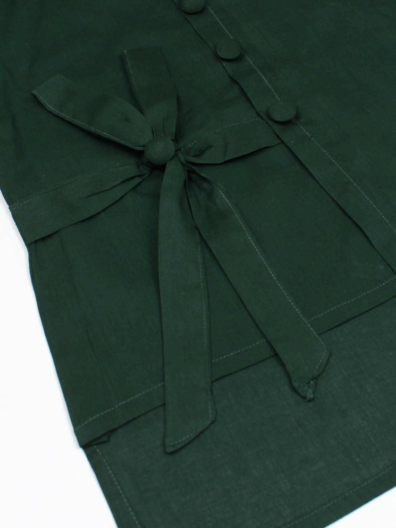 Velvour Girls Cotton Embroidered Co-Ord Set-VG174-A