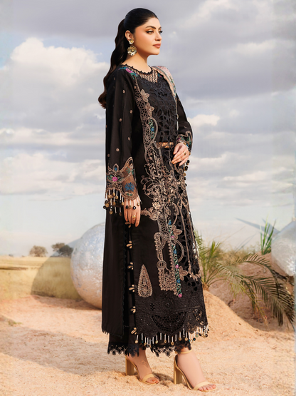 Parishay Shangrila Lawn Vol 2 Embroidered Unstitched 3-Piece Suit-ANG-09