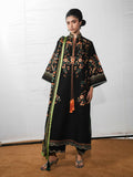 Jugnu by Hussain Rehar The Reserved View SS/Edit I Cotton Embroidered Unstitched 3-Piece Suit-Bahri