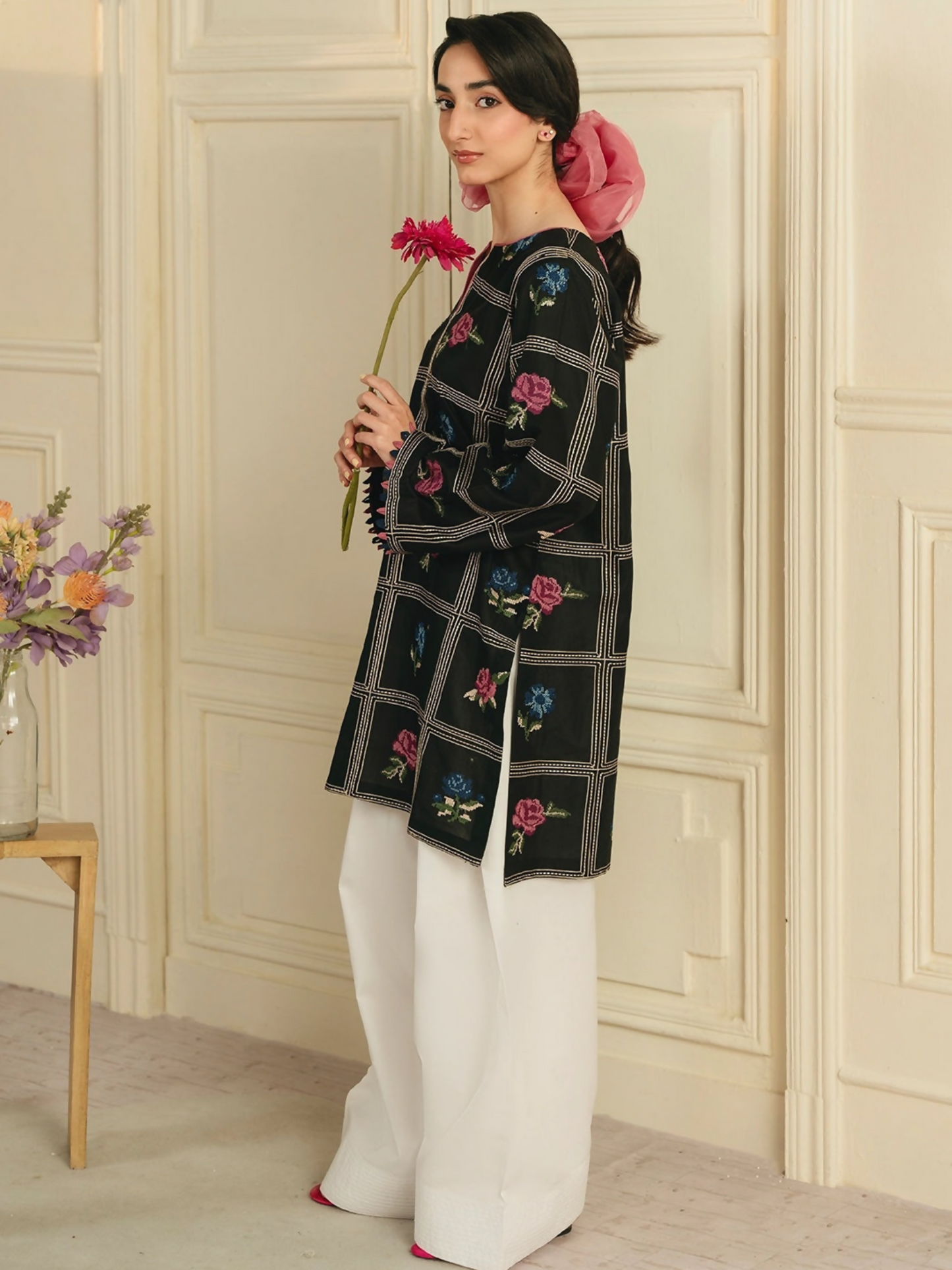 Mannat Clothing Boho Summer'26 Cotton Embroidered Stitched Suit-Veronica