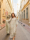 Farooq Hameed Studio EiD Collection'26 Pure Silk Embroidered Stitched 3-Piece Suit-Ira