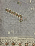 Fehm Cotton Net Embroidered Unstitched 2-Piece Suit