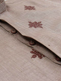 Velvour Boys Cotton Embroidered Stitched Kurta-VB196-F