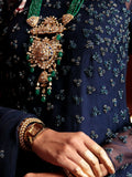 Hussain Rehar Luxury Pret'23 Organza Embellished Stitched 3-Piece Suit-Korol