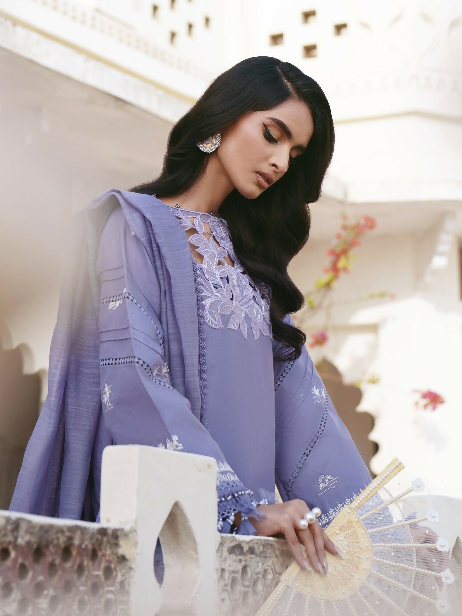 Parishay Shangrila Lawn Embroidered Unstitched 3-Piece Suit-SLA-10