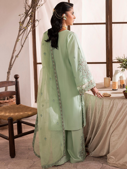Shurooq L’amore Lawn Embroidered Stitched 3-Piece Suit-Evee