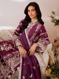 Mahnur Shanaya Lawn Embroidered Stitched 3-Piece Suit-SN-03