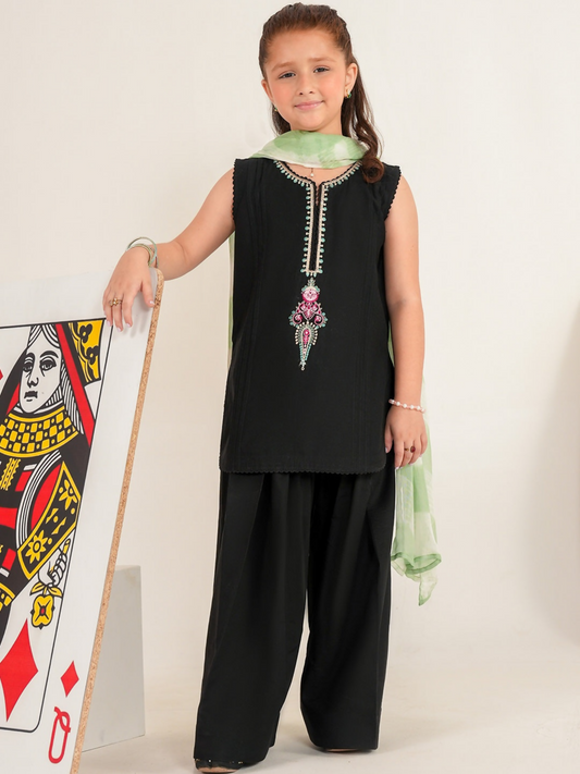 Panache Apparel Bloomie Lawn Embroidered Stitched Suit-Blossy