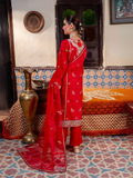 Fatima Hussain Lawn Embroidered Unstitched 3-Piece Suit-Leila