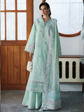 Qalamkar Chikankari Eid Edit'26 Lawn Embroidered Unstitched 3-Piece Suit-CM-08 Seren