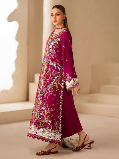 Binilyas Saqqara Kotrai Embroidered Stitched 3-Piece Suit-167-A