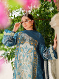 Parishay Ivy Bloom Viscose Embroidered Stitched 3-Piece Suit-IW-04