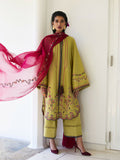Hussain Rehar Pret SS'25 Lawn Embroidered Stitched 3-Piece Suit-Alva