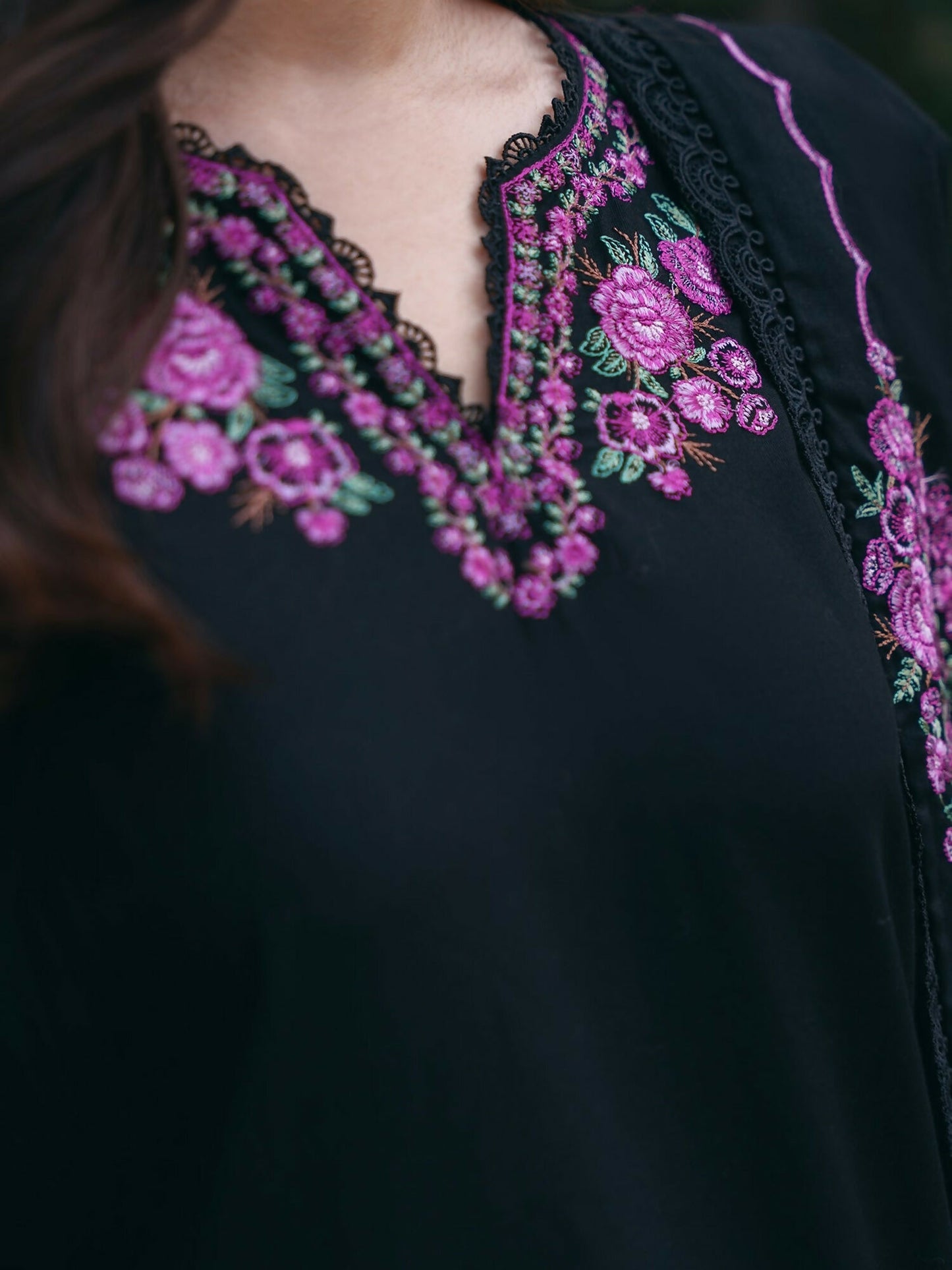 Mannat Clothing Winter-Essentials Khaddar Embroidered Stitched Suit-Adah