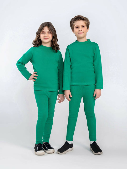 Green Velvour Inner Tracksuits-VIS07