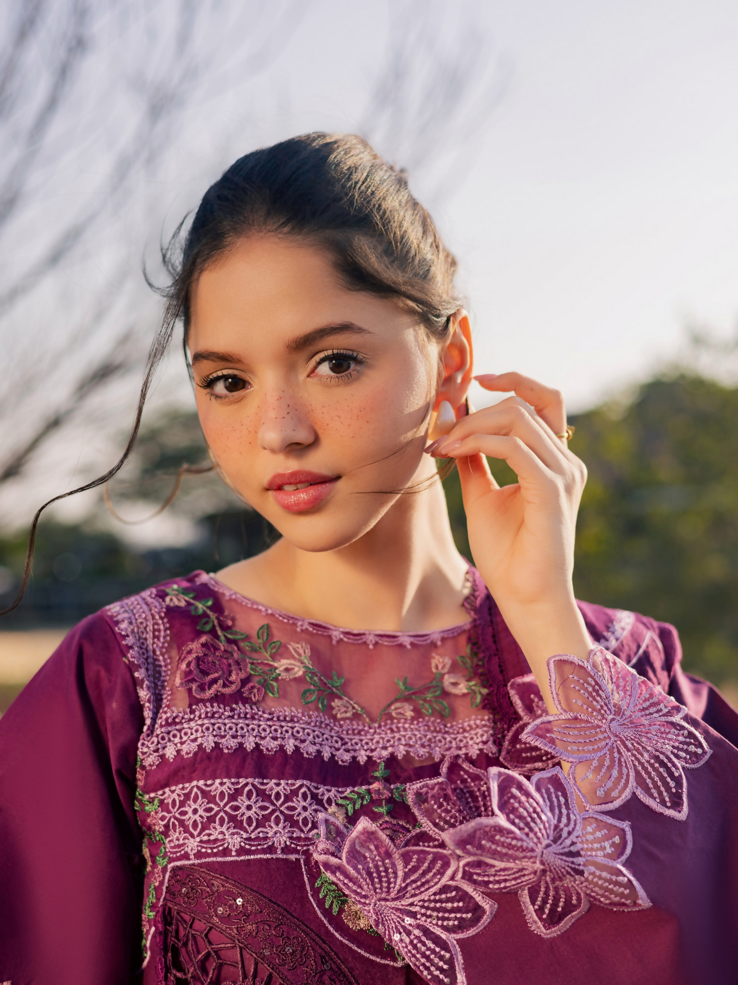 Parishay Summer Queen Vol 2 Lawn Embroidered Unstitched 3-Piece Suit-SQU-07