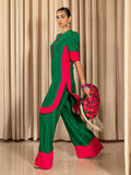 Hussain Rehar Pay Day Vol II Raw Silk Stitched 2-Piece Suit-Lyre