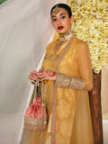 Hussain Rehar Khawab Ghar Chanderi Silk Embellished Stitched 3-Piece Suit-Seher