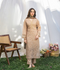 Panache Apparel Serenity Lawn Embroidered Stitched Suit-Desert