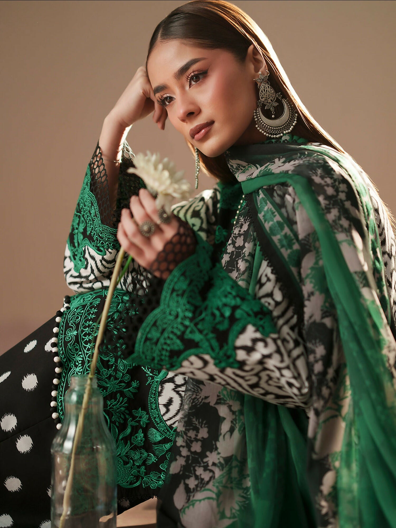 Binilyas Jojo Summer'26 Lawn Embroidered Unstitched 3-Piece Suit-85A