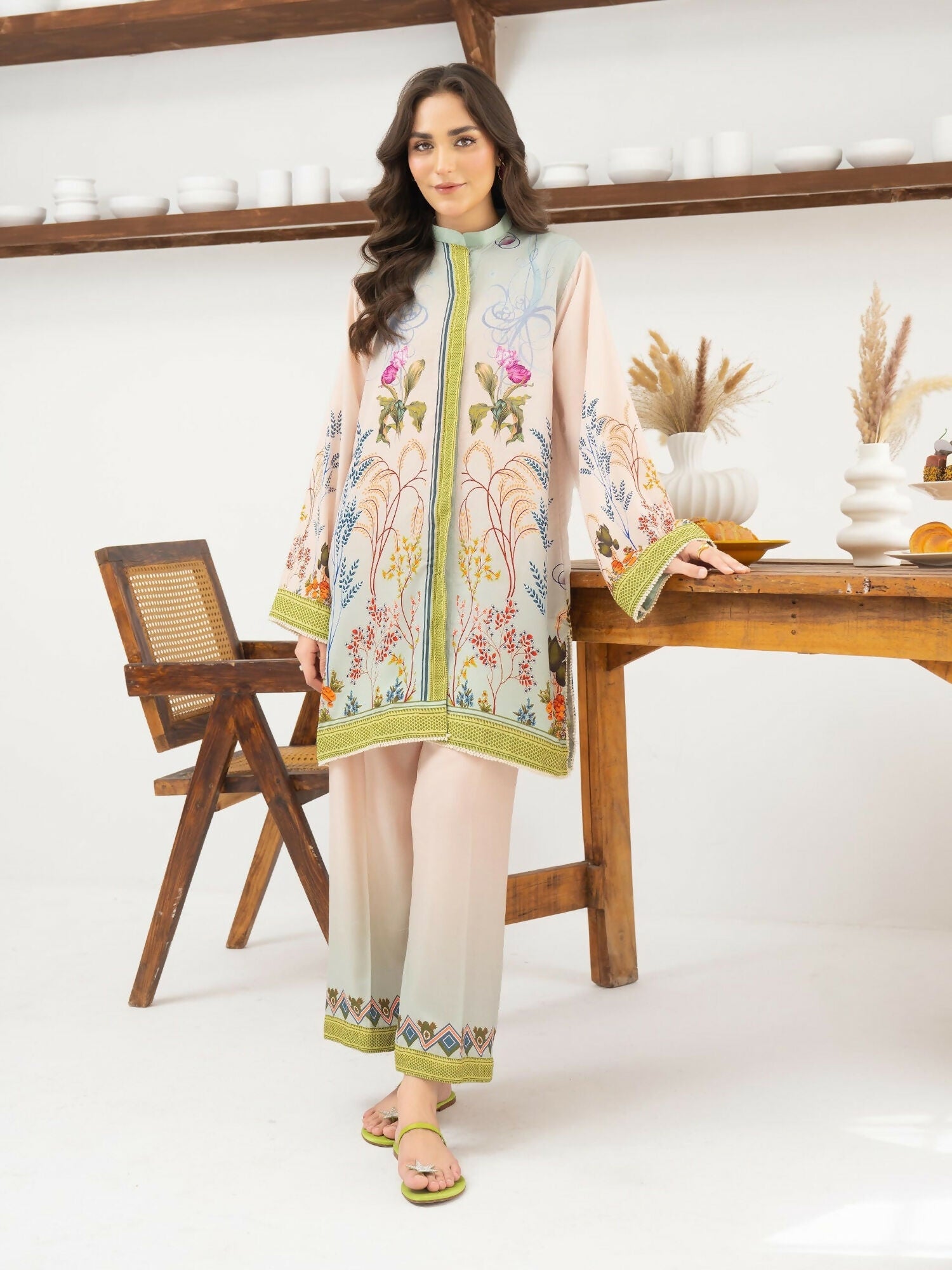 Panache Apparel Florise Lawn Printed Co-Ord Set-Ballet