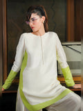 Hussain Rehar Pay Day Vol IV Raw Silk Stitched 2-Piece Suit-Nimbus