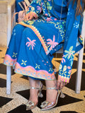 Sehrish Kanwal K-Ord Crepe Printed Co-Ord Set-Hawaii