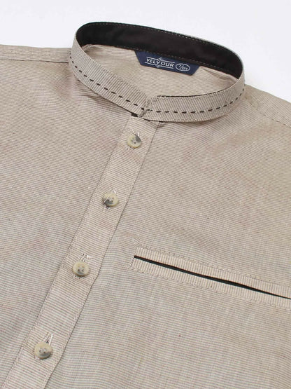 Velvour Boys Embroidered Stitched Kurta-VB194-A