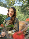 Panache Apparel Winter Whisper Linen Embroidered Stitched Suit-Mahnoor