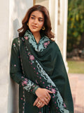 Panache Apparel Khaddar Embroidered Stitched Suit-Aylin-Green