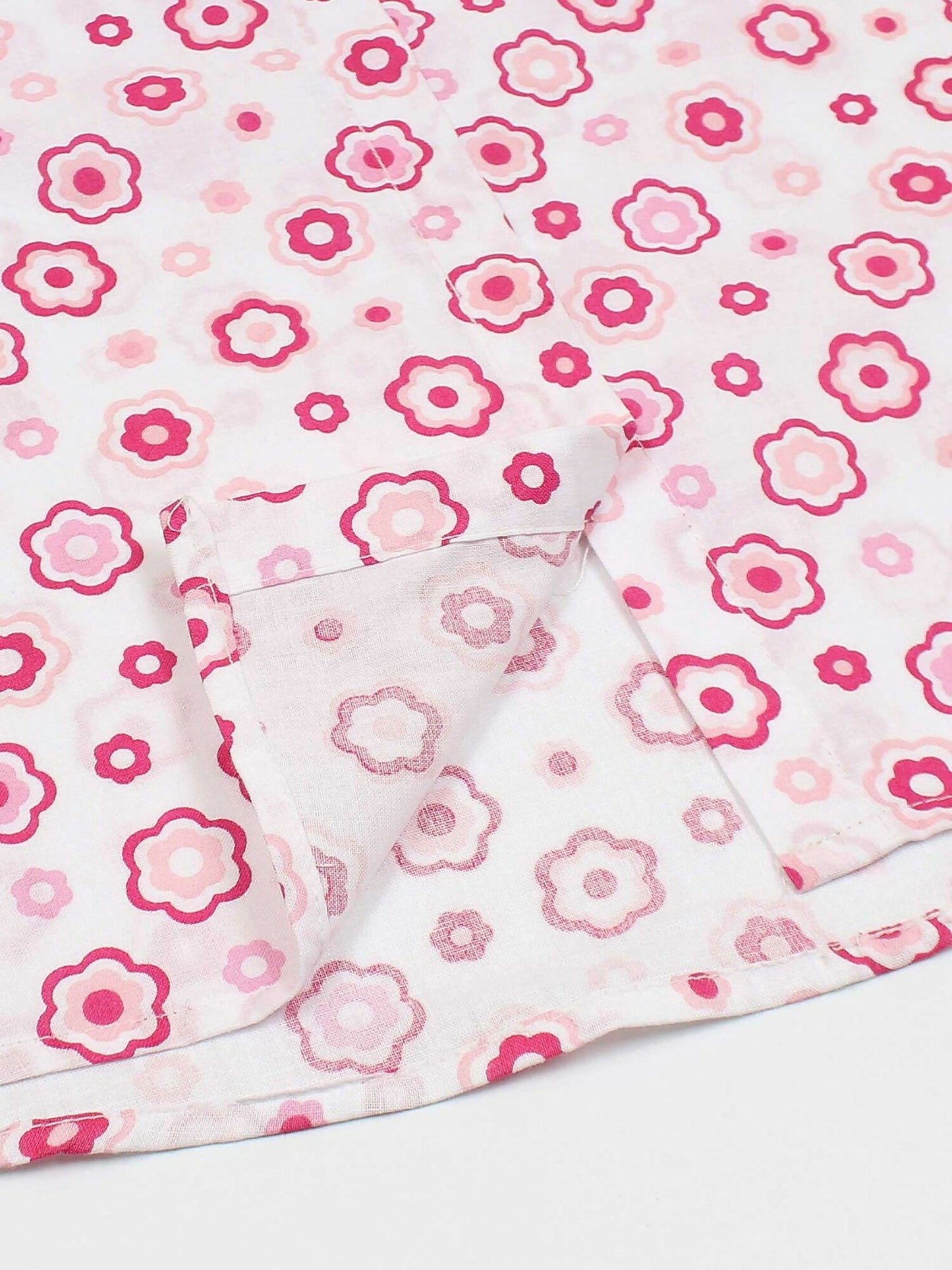 Velvour Girls Cotton Printed Co-Ord Set-VG143-A