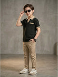 Velvour Boys Polyester Polo Shirt-VP27-B