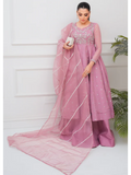 Allure By IH Lehr Chiffon Embroidered Lehenga-Mystic