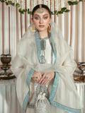 Hussain Rehar Moon In The Golden Cup Raw Silk Embellished Stitched 3-Piece Suit-Narce