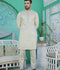 Fabrich Men Embroidered Cotton Unstitched Shalwar Kameez-GTS-B-026
