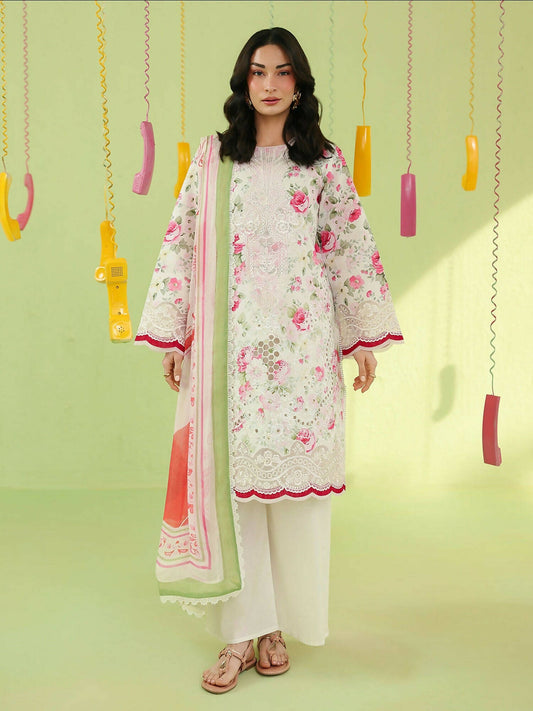 Mahnur Anaya Summer Vol 2 Lawn Embroidered Unstitched 3-Piece Suit-AN-2-19