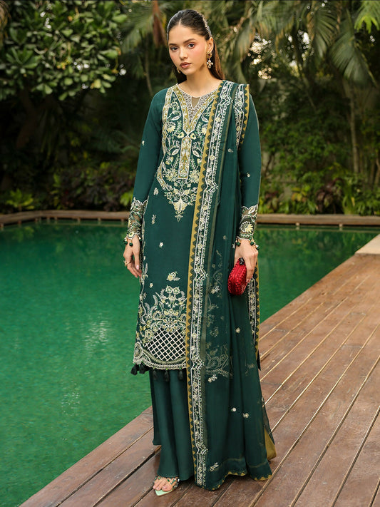Mahnur Shanaya Vol 2 Lawn Embroidered Unstitched 3-Piece Suit-SH-13