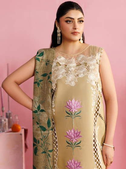 Parishay Shangrila Lawn Vol 2 Embroidered Unstitched 3-Piece Suit-ANG-15