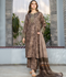 Panache Apparel Fiona SS'25 Cambric Lawn Embroidered Stitched Suit-Fawn