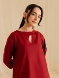 Mahnur Lawn Embroidered Stitched 2-Piece Suit-Roselle